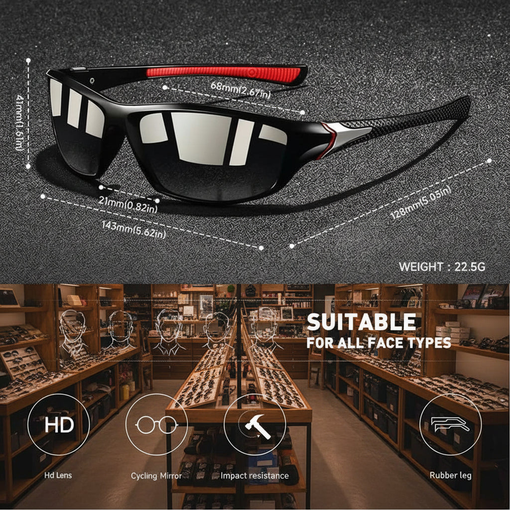 Sport Sonnenbrille für Aktive 7