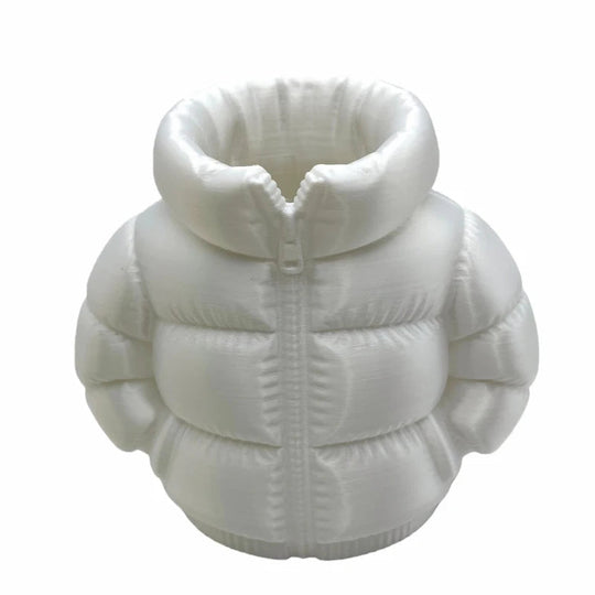 Stifthalter Mini Pufferjacke für kreative Büros 0