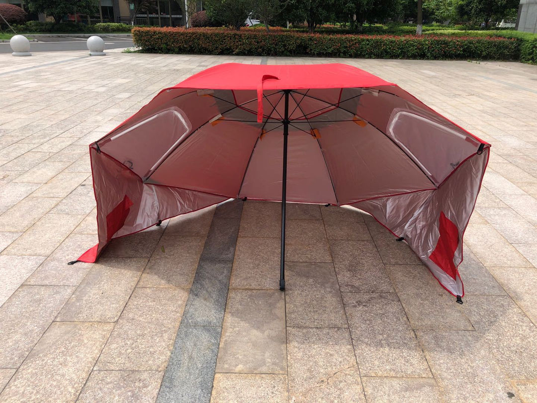 Strandschirm UV-beständig mit stabilem Stand 8