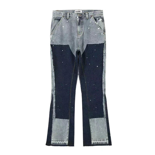 Herren Jeans Ausgestellte Passform Hochwertiger Denim Modernes Design 3