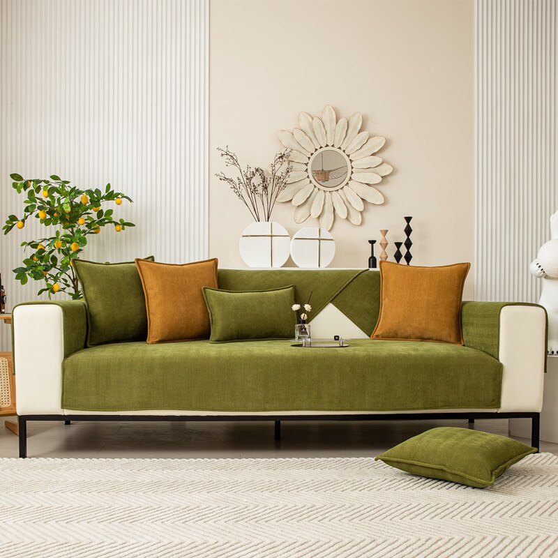 Stretchbarer Sofaüberzug für 1- bis 3-Sitzer und Ecksofa aus Polyester-Spandex 8