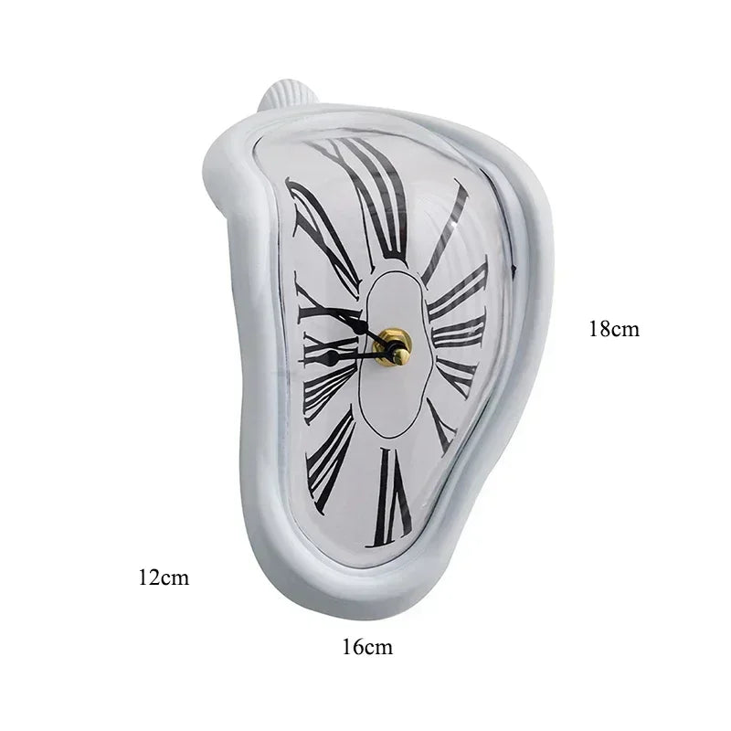 Surrealistische Wanduhr im Dali-Stil für Zuhause und Garten 5