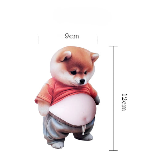 Süßer Shiba Silikon-Aufkleberschutz 5