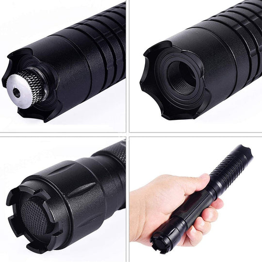 Taktische Taschenlampe mit Blauem Laserstrahl für Outdoor-Abenteuer 1