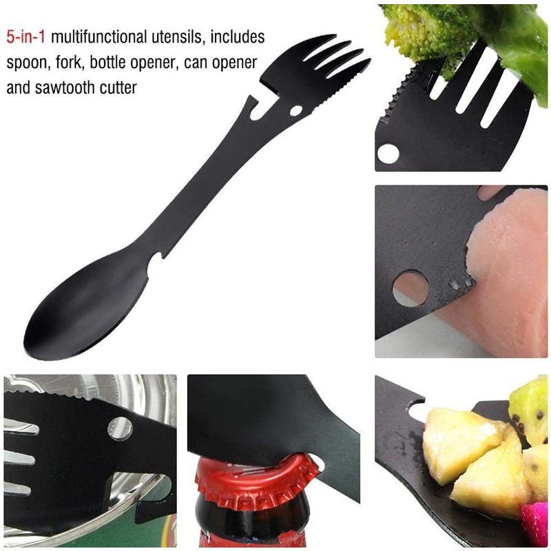 Taktisches 5-in-1 Multitool für Outdoor-Aktivitäten 5