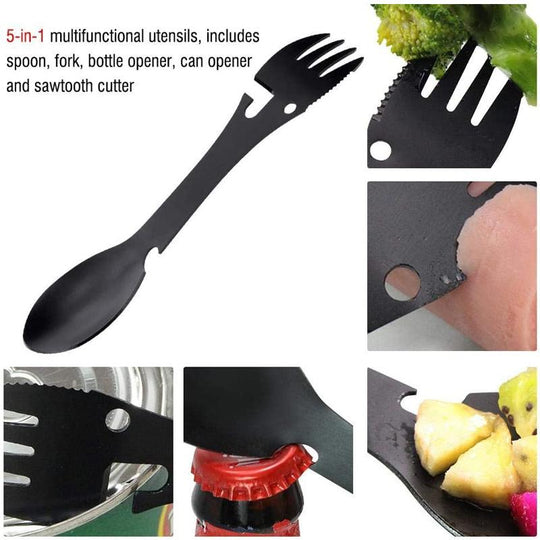 Taktisches 5-in-1 Multitool für Outdoor-Aktivitäten 5
