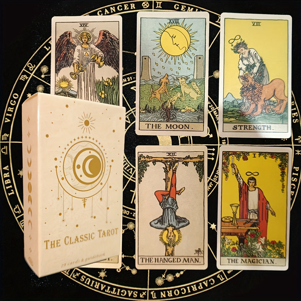 Tarotkarten Set Mit 78 Karten Und Leitfaden Zur Deutung Für Spirituelle Erkundung 3