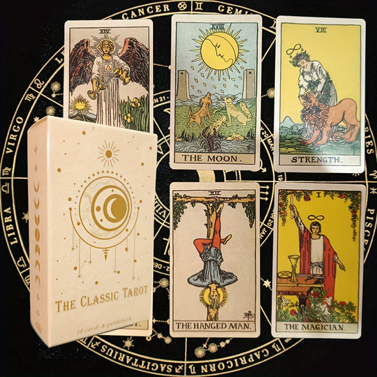 Tarotkarten Set Mit 78 Karten Und Leitfaden Zur Deutung Für Spirituelle Erkundung 3