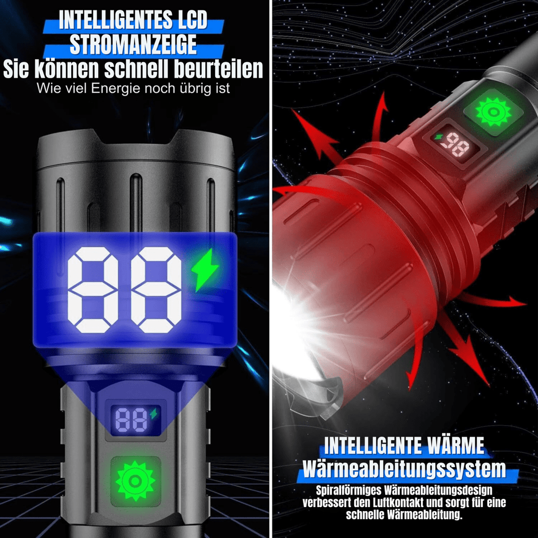 Taschenlampe 100.000 Lumen Vielseitig 4