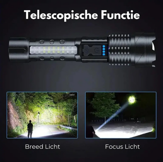Taschenlampe für Outdoor-Abenteuer Wasserdicht 5000 Lumen Wiederaufladbar Kompakt 6