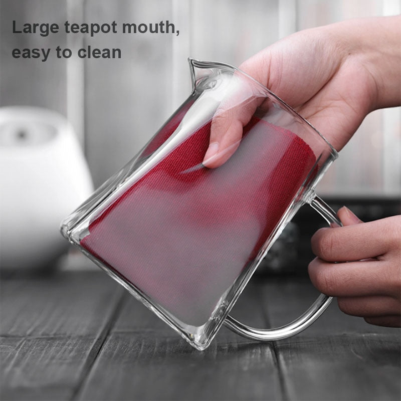 Teekanne Glas Mit Sieb Für Aromatischen Tee Genuss 5