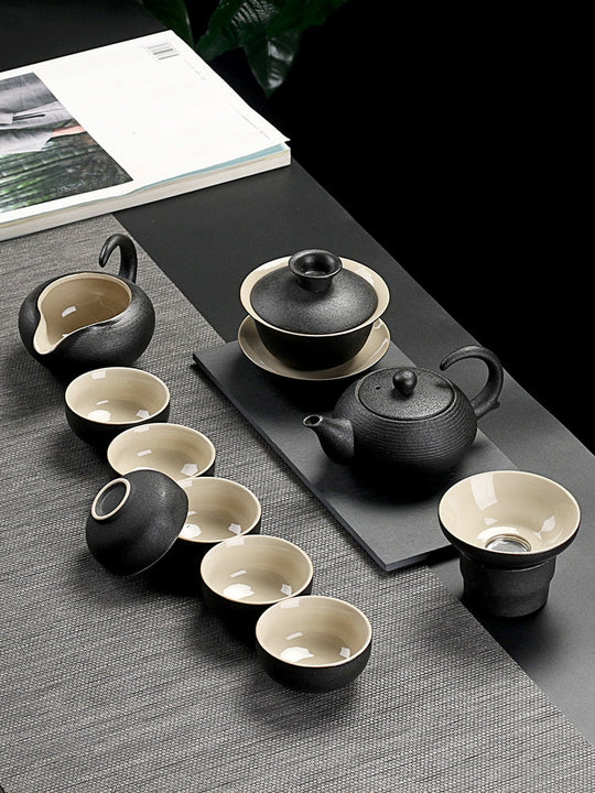 Teetassen-Set Chinesischer Stil Mit Kunstvollen Details 2