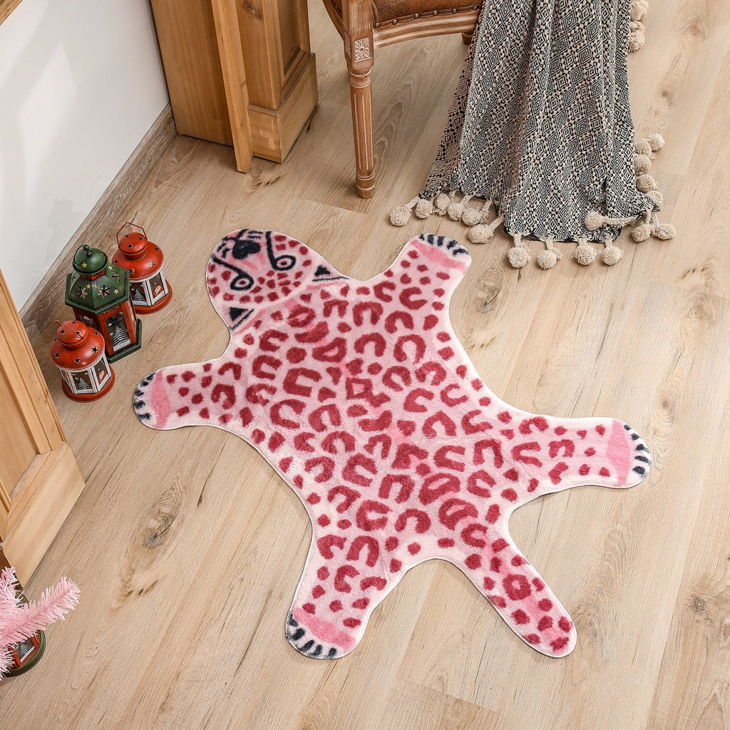 Teppich Leopardenform mit Tiermotiv 1