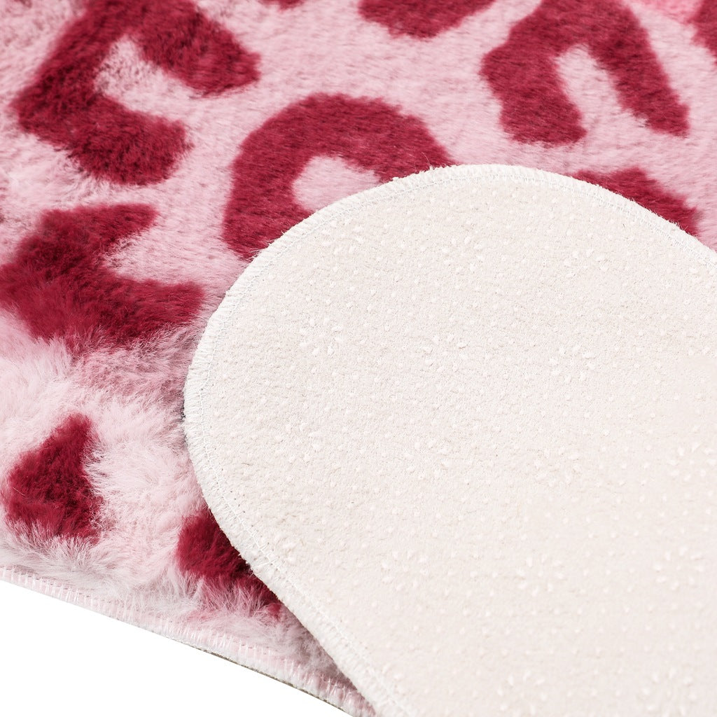 Teppich Leopardenform mit Tiermotiv 3