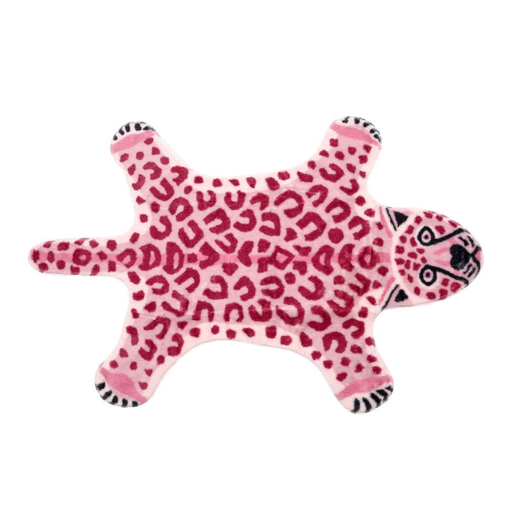 Teppich Leopardenform mit Tiermotiv 4