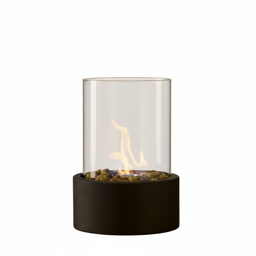 Tischkamin Indoor & Outdoor Bioethanol Tischfeuer Modernes Design für Gemütliche Abende 5