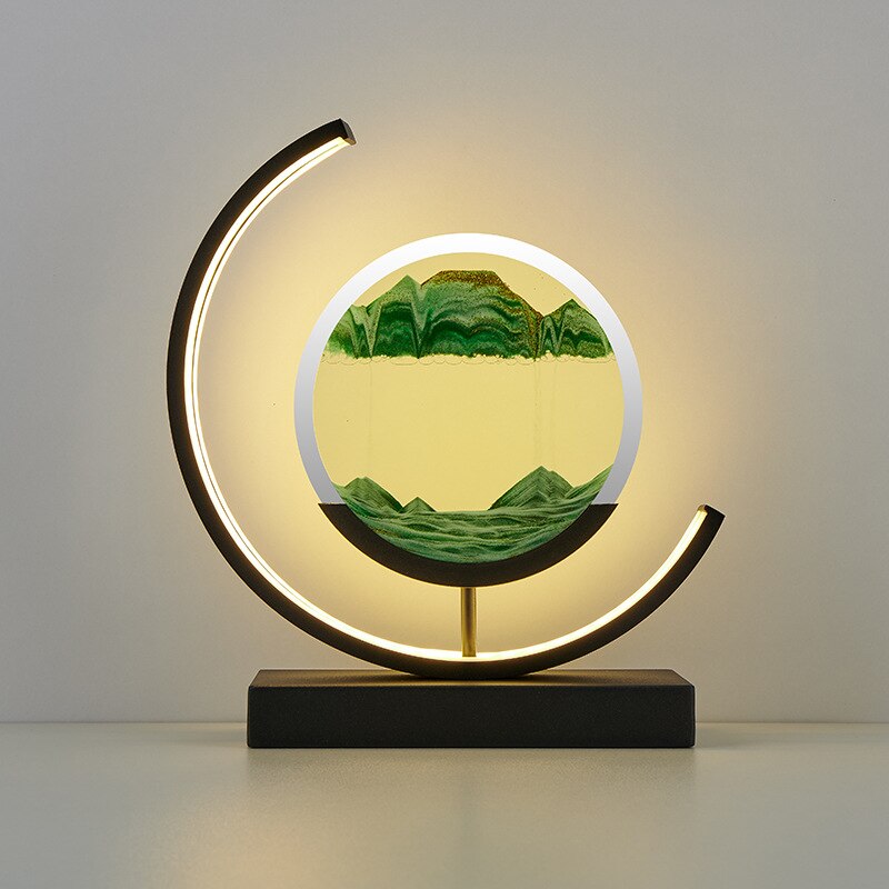 Tischlampe 3D Sandschalen Design 0