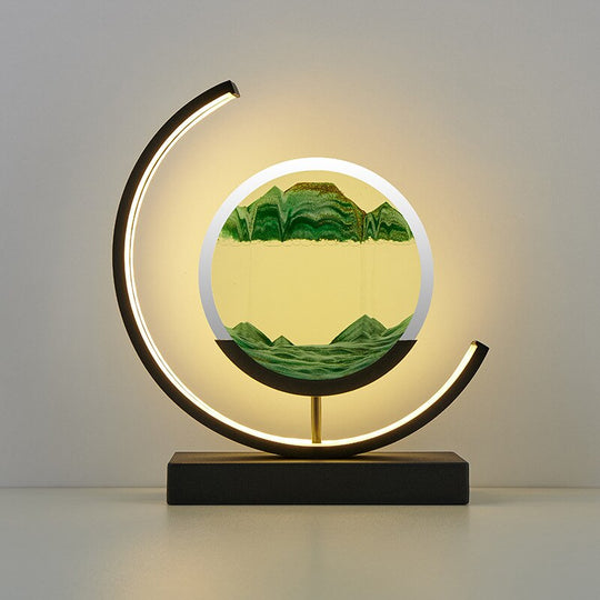 Tischlampe 3D Sandschalen Design 0