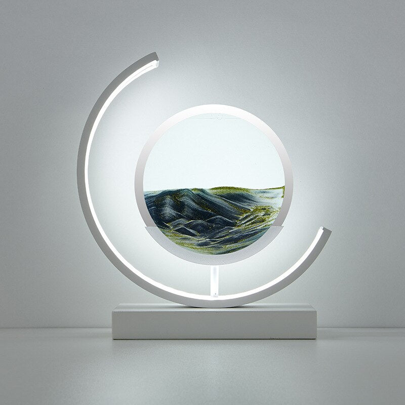 Tischlampe 3D Sandschalen Design 11