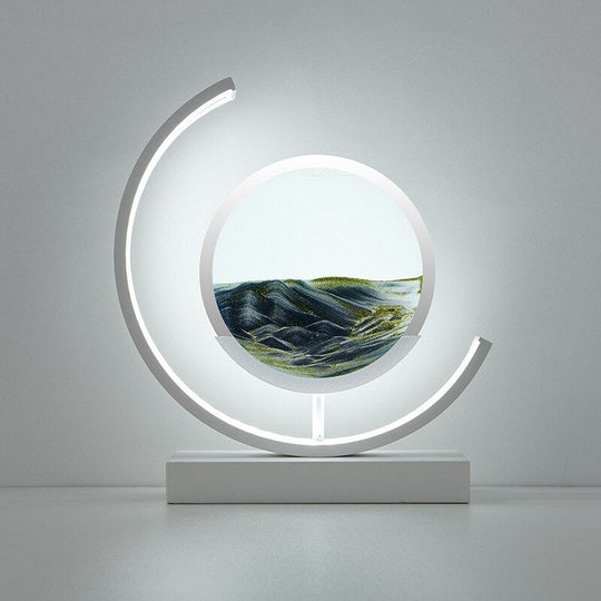 Tischlampe 3D Sandschalen Design 11