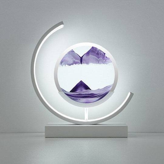 Tischlampe 3D Sandschalen Design 14