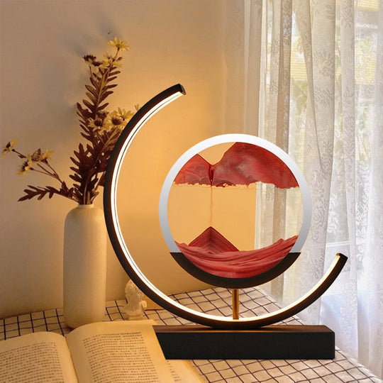Tischlampe 3D Sandschalen Design 3