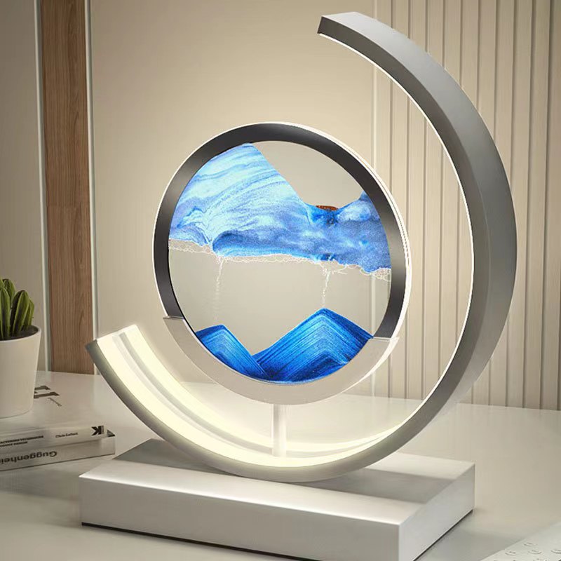 Tischlampe 3D Sandschalen Design 5