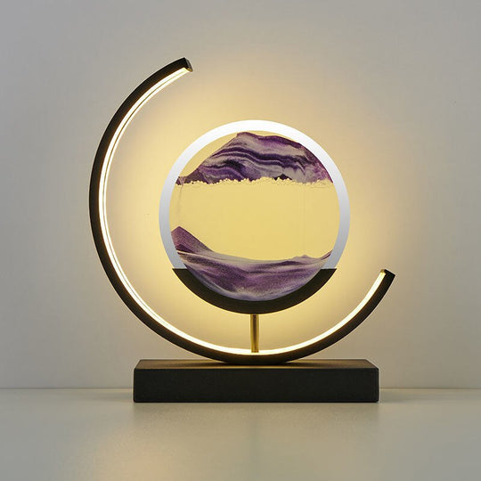 Tischlampe 3D Sandschalen Design 7