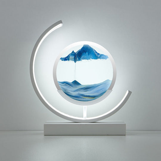 Tischlampe 3D Sandschalen Design 9