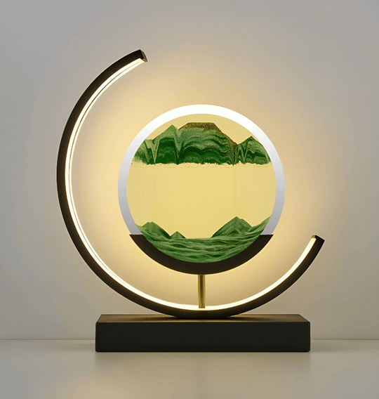 Tischlampe Sanduhr Design LED Licht für Zuhause 1