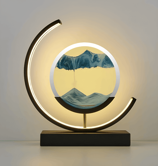 Tischlampe Sanduhr Design LED Licht für Zuhause 2