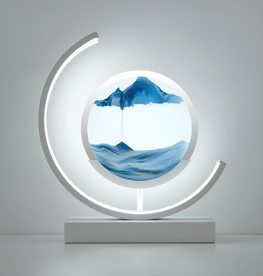 Tischlampe Sanduhr Design LED Licht für Zuhause 4
