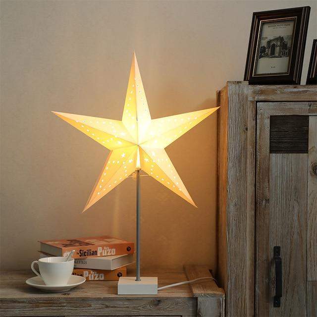 Tischlampe Sternen-Design Für Gemütliche Atmosphäre 0