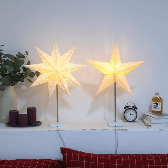 Tischlampe Sternen-Design Für Gemütliche Atmosphäre 3