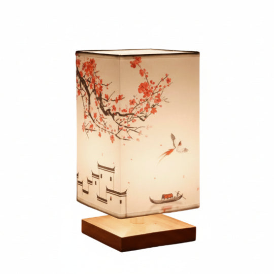 Tischlampe im Japanisch-Scandinavischen Stil 0