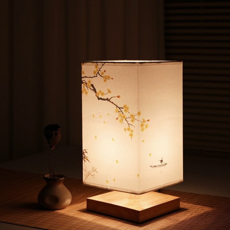 Tischlampe im Japanisch-Scandinavischen Stil 2