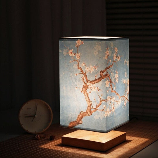 Tischlampe im japanisch-skandinavischen Stil 5