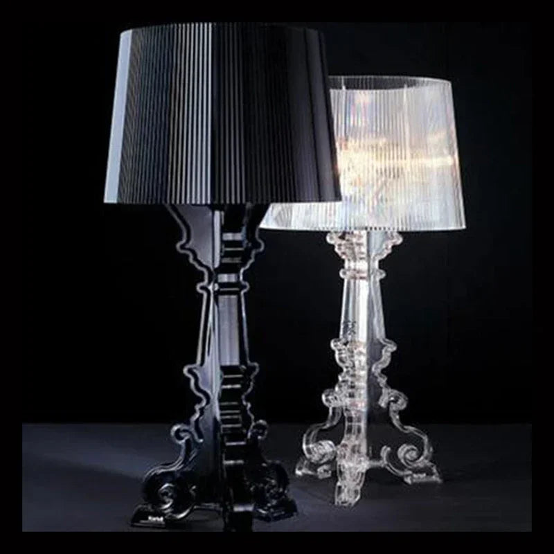 Tischlampe mit Verstellbarer Höhe im Barockstil 2