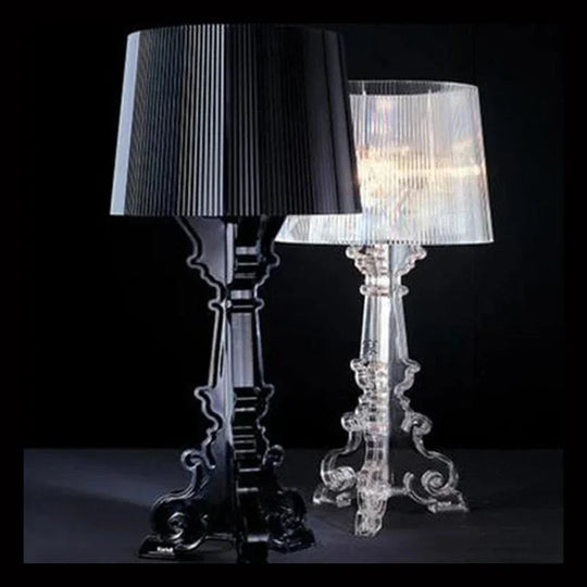 Tischlampe mit Verstellbarer Höhe im Barockstil 2