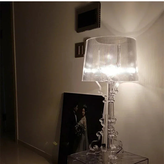 Tischlampe mit Verstellbarer Höhe im Barockstil 3