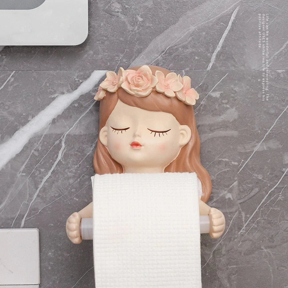 Toilettenpapierhalter Märchenstil Humorvoll Dekorativ Für Badezimmer 2