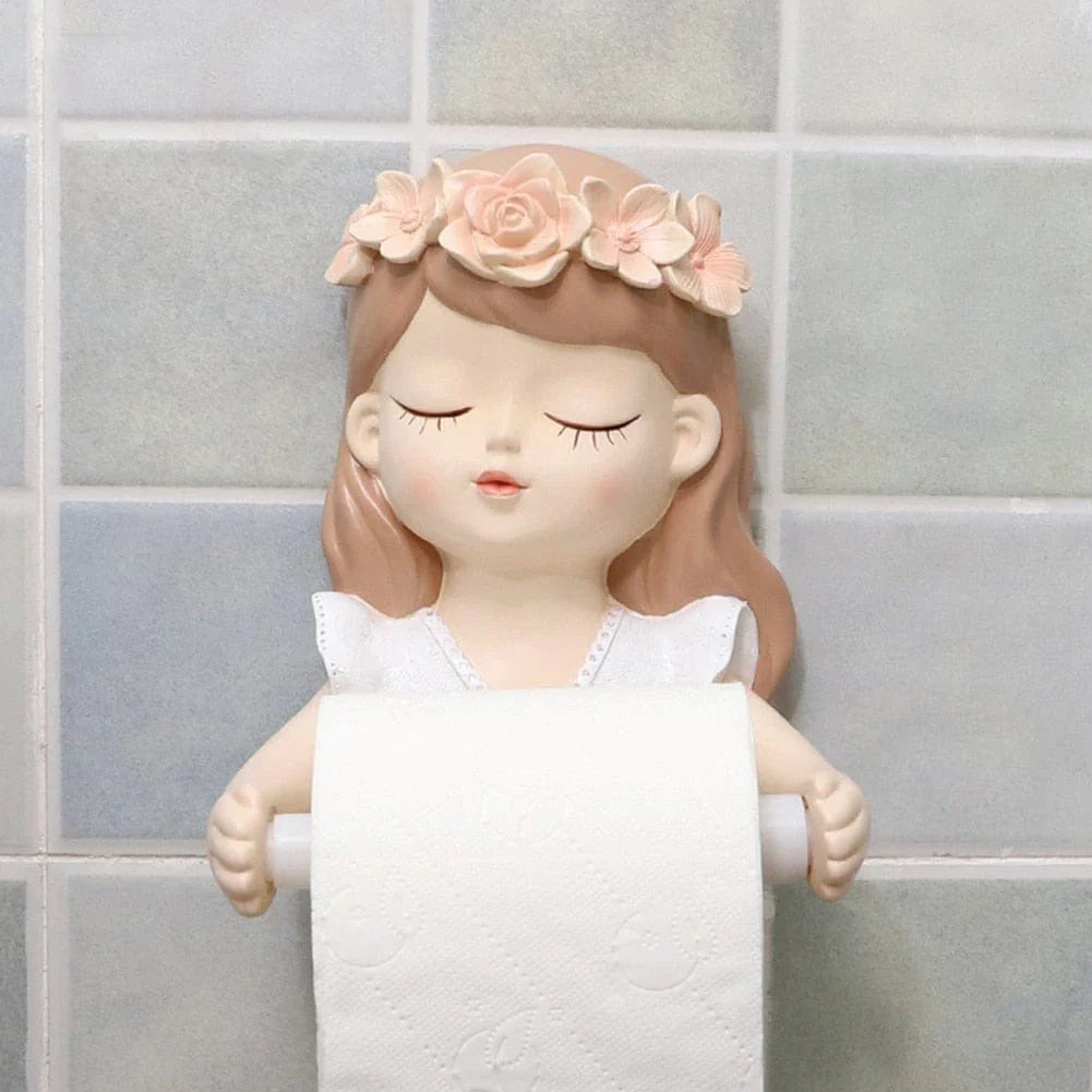 Toilettenpapierhalter Märchenstil Humorvoll Dekorativ Für Badezimmer 3