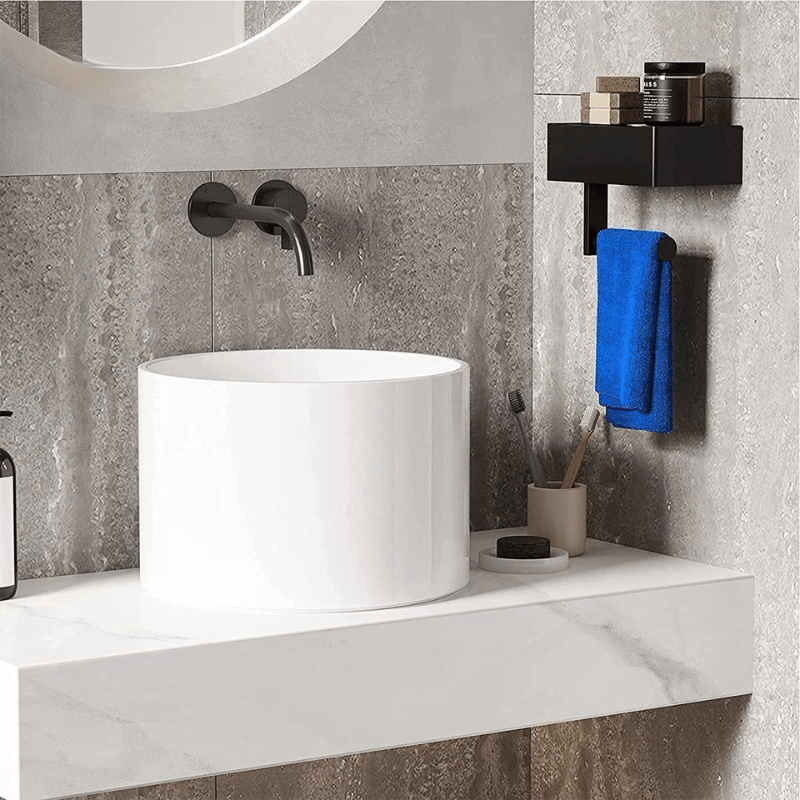Toilettenpapierhalter mit Ablagefach für Badezimmer 3