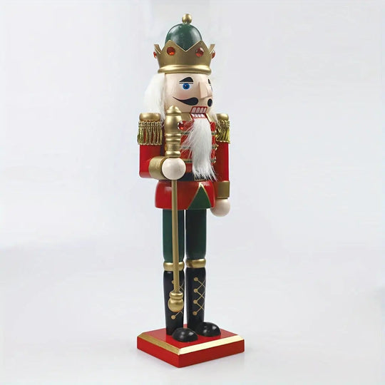 Traditioneller Nussknacker König 30 cm für Weihnachtsdekoration 3