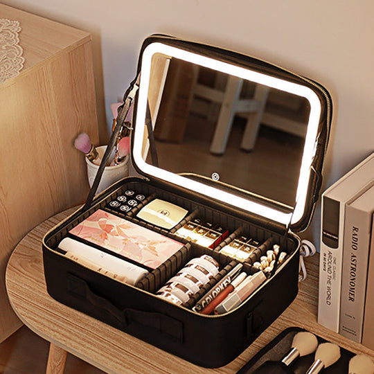 Tragbare Led-Schminktasche