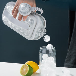 Tragbare Eismaschine 2-in-1 für Getränke und Wasserflasche 3