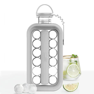 Tragbare Eismaschine 2-in-1 für Getränke und Wasserflasche 5