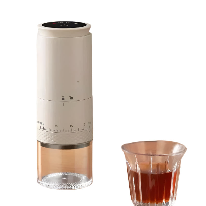 Tragbare Elektrische Kaffeemühle mit Einstellbarem Mahlgrad 2