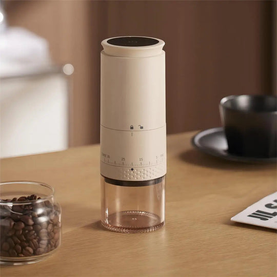 Tragbare Elektrische Kaffeemühle mit Einstellbarem Mahlgrad 3
