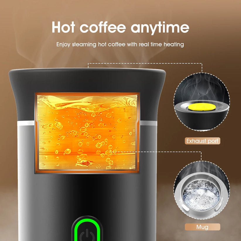 Tragbare Kaffeemaschine Kompakt für Unterwegs 4